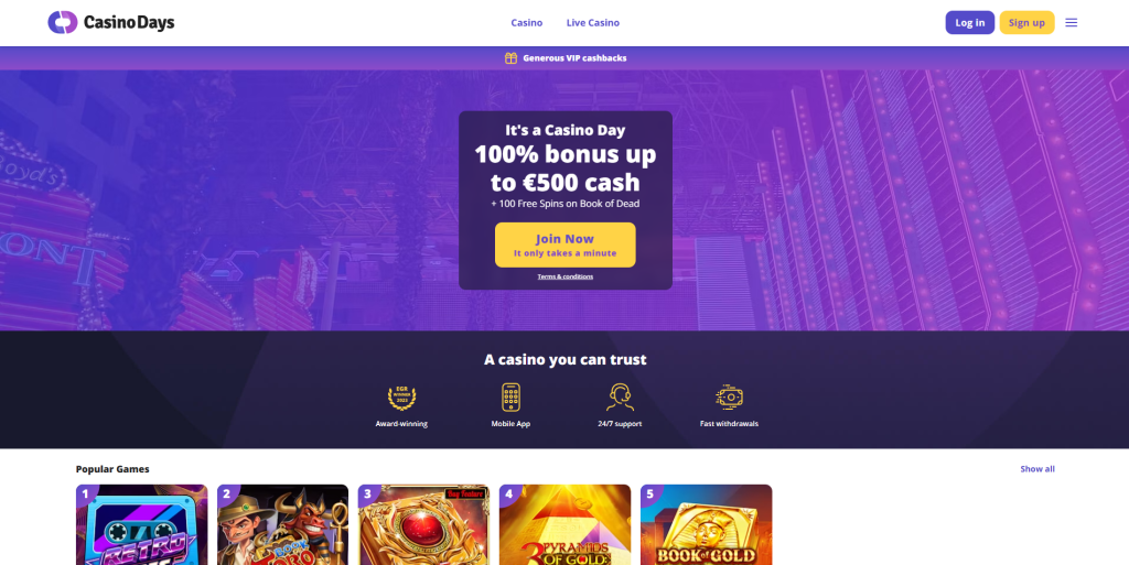 casino-days-browser